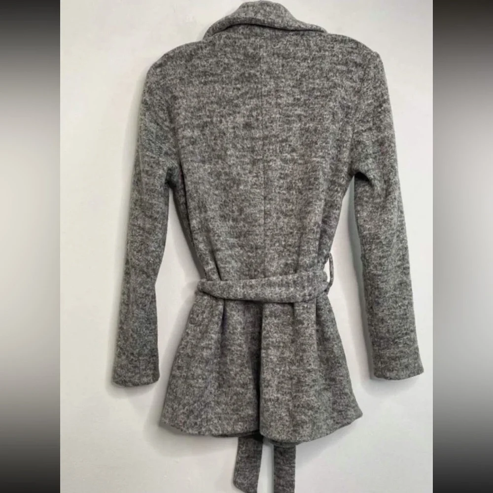 Dynamite Belted Lapel Jacket Coat With Pockets - Small - Picture 5 of 6